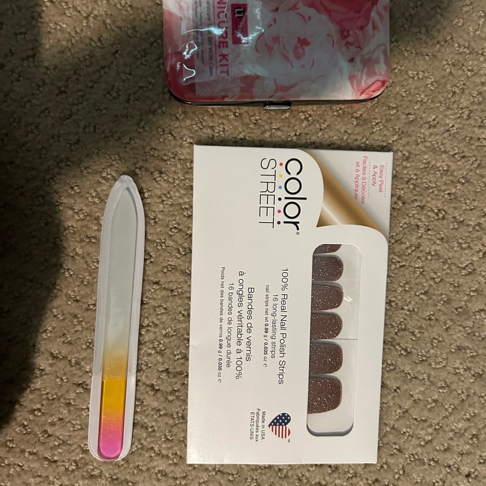 NWT Nail Strips & tools bundle